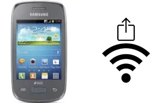 Générer un QR code avec la clé Wifi sur un Samsung Galaxy Pocket Neo S5310