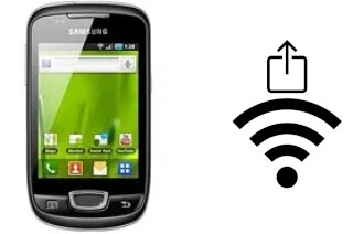 Générer un QR code avec la clé Wifi sur un Samsung Galaxy Pop Plus S5570i