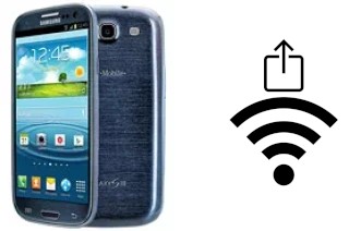 Générer un QR code avec la clé Wifi sur un Samsung Galaxy S III T999