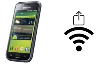 Générer un QR code avec la clé Wifi sur un Samsung I9000 Galaxy S