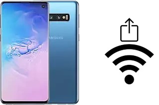 Générer un QR code avec la clé Wifi sur un Samsung Galaxy S10 Exynos