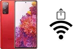 Générer un QR code avec la clé Wifi sur un Samsung Galaxy S20 FE