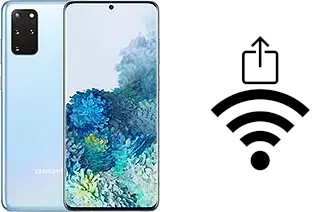 Générer un QR code avec la clé Wifi sur un Samsung Galaxy S20+