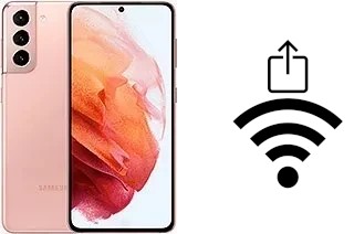 Générer un QR code avec la clé Wifi sur un Samsung Galaxy S21 5G