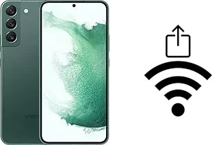 Générer un QR code avec la clé Wifi sur un Samsung Galaxy S22+ 5G