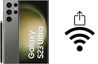 Comment générer un QR code avec le mot de passe Wifi sur un Samsung Galaxy S23 Ultra