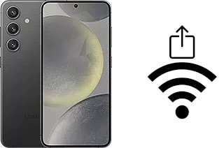 Comment générer un QR code avec le mot de passe Wifi sur un Samsung Galaxy S24