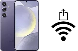 Comment générer un QR code avec le mot de passe Wifi sur un Samsung Galaxy S24+