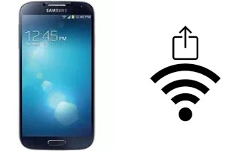 Générer un QR code avec la clé Wifi sur un Samsung Galaxy S4 CDMA