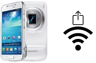 Générer un QR code avec la clé Wifi sur un Samsung Galaxy S4 zoom