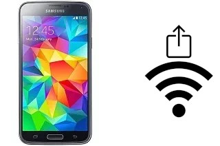 Générer un QR code avec la clé Wifi sur un Samsung Galaxy S5 LTE-A G901F