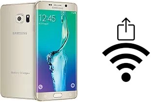 Générer un QR code avec la clé Wifi sur un Samsung Galaxy S6 edge+