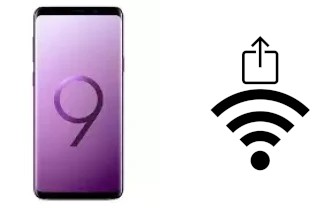 Générer un QR code avec la clé Wifi sur un Samsung Galaxy S9+ Exynos