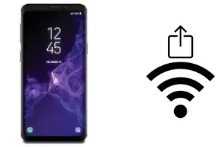 Générer un QR code avec la clé Wifi sur un Samsung Galaxy S9 SD845