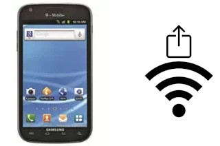 Générer un QR code avec la clé Wifi sur un Samsung Galaxy S II T989