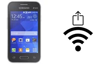 Générer un QR code avec la clé Wifi sur un Samsung Galaxy Star 2