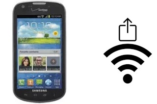 Générer un QR code avec la clé Wifi sur un Samsung Galaxy Stellar 4G I200