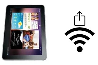 Générer un QR code avec la clé Wifi sur un Samsung P7500 Galaxy Tab 10.1 3G