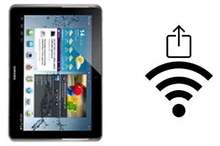 Générer un QR code avec la clé Wifi sur un Samsung Galaxy Tab 2 10.1 P5110