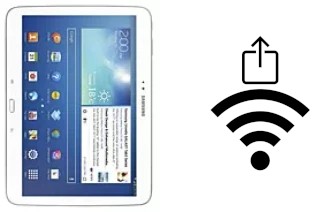 Générer un QR code avec la clé Wifi sur un Samsung Galaxy Tab 3 10.1 P5220