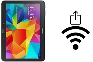 Générer un QR code avec la clé Wifi sur un Samsung Galaxy Tab 4 10.1