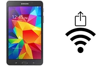 Générer un QR code avec la clé Wifi sur un Samsung Galaxy Tab 4 7.0 LTE