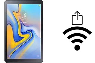 Générer un QR code avec la clé Wifi sur un Samsung Galaxy Tab A 10.5