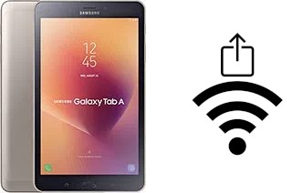 Générer un QR code avec la clé Wifi sur un Samsung Galaxy Tab A 8.0 (2017)