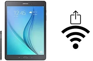 Générer un QR code avec la clé Wifi sur un Samsung Galaxy Tab A 9.7 & S Pen