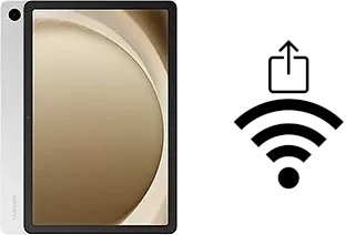 Générer un QR code avec la clé Wifi sur un Samsung Galaxy Tab A9+