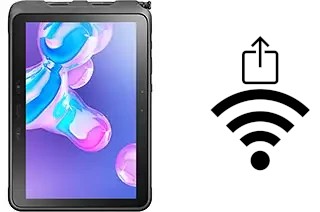 Générer un QR code avec la clé Wifi sur un Samsung Galaxy Tab Active Pro