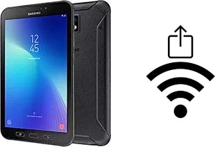 Générer un QR code avec la clé Wifi sur un Samsung Galaxy Tab Active 2