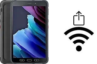 Générer un QR code avec la clé Wifi sur un Samsung Galaxy Tab Active3