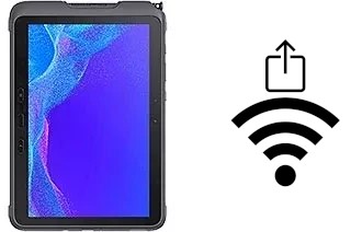 Générer un QR code avec la clé Wifi sur un Samsung Galaxy Tab Active4 Pro