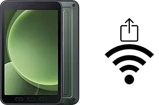 Comment générer un QR code avec le mot de passe Wifi sur un Samsung Galaxy Tab Active5