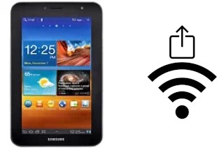 Générer un QR code avec la clé Wifi sur un Samsung P6210 Galaxy Tab 7.0 Plus