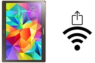 Générer un QR code avec la clé Wifi sur un Samsung Galaxy Tab S 10.5