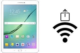 Générer un QR code avec la clé Wifi sur un Samsung Galaxy Tab S2 9.7