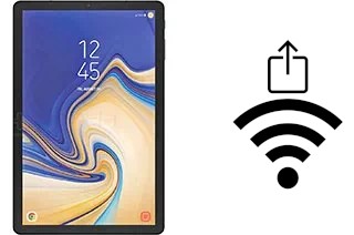 Générer un QR code avec la clé Wifi sur un Samsung Galaxy Tab S4 10.5