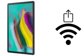 Générer un QR code avec la clé Wifi sur un Samsung Galaxy Tab S5e LTE