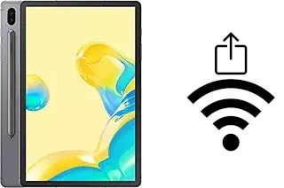 Générer un QR code avec la clé Wifi sur un Samsung Galaxy Tab S6 5G