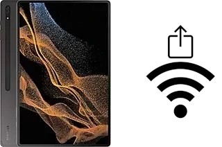 Générer un QR code avec la clé Wifi sur un Samsung Galaxy Tab S8 Ultra