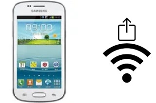 Générer un QR code avec la clé Wifi sur un Samsung Galaxy Trend II Duos S7572