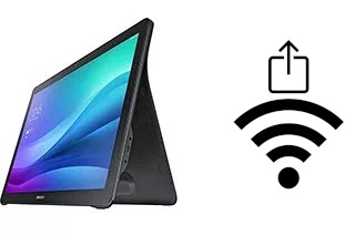 Générer un QR code avec la clé Wifi sur un Samsung Galaxy View