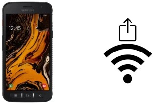 Générer un QR code avec la clé Wifi sur un Samsung Galaxy Xcover 4s