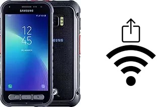 Générer un QR code avec la clé Wifi sur un Samsung Galaxy Xcover FieldPro