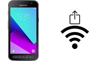 Générer un QR code avec la clé Wifi sur un Samsung Galaxy Xcover 4