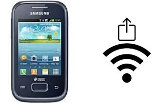 Générer un QR code avec la clé Wifi sur un Samsung Galaxy Y Plus S5303