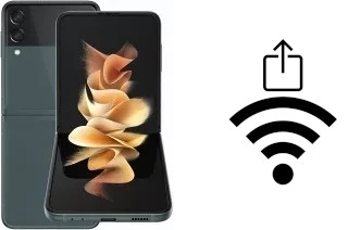 Générer un QR code avec la clé Wifi sur un Samsung Galaxy Z Flip3 5G