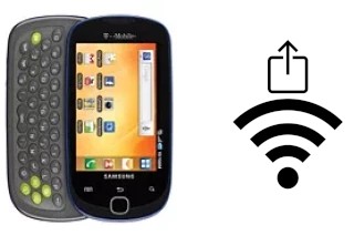 Générer un QR code avec la clé Wifi sur un Samsung Gravity SMART